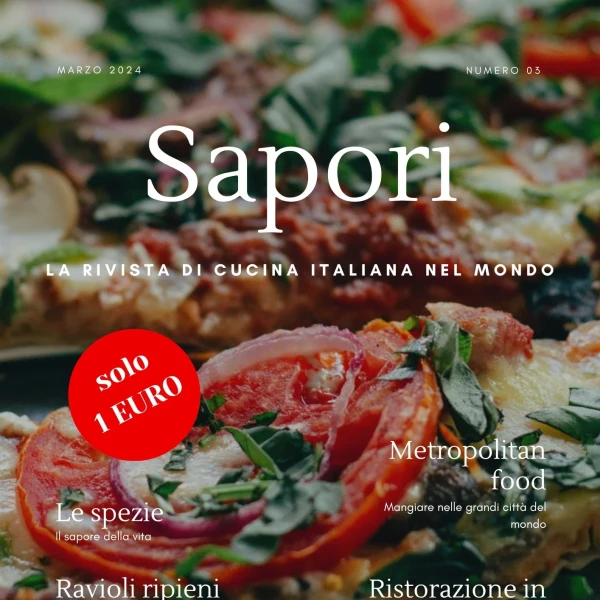 Sapori Magazine - newspaper test  (italiano)